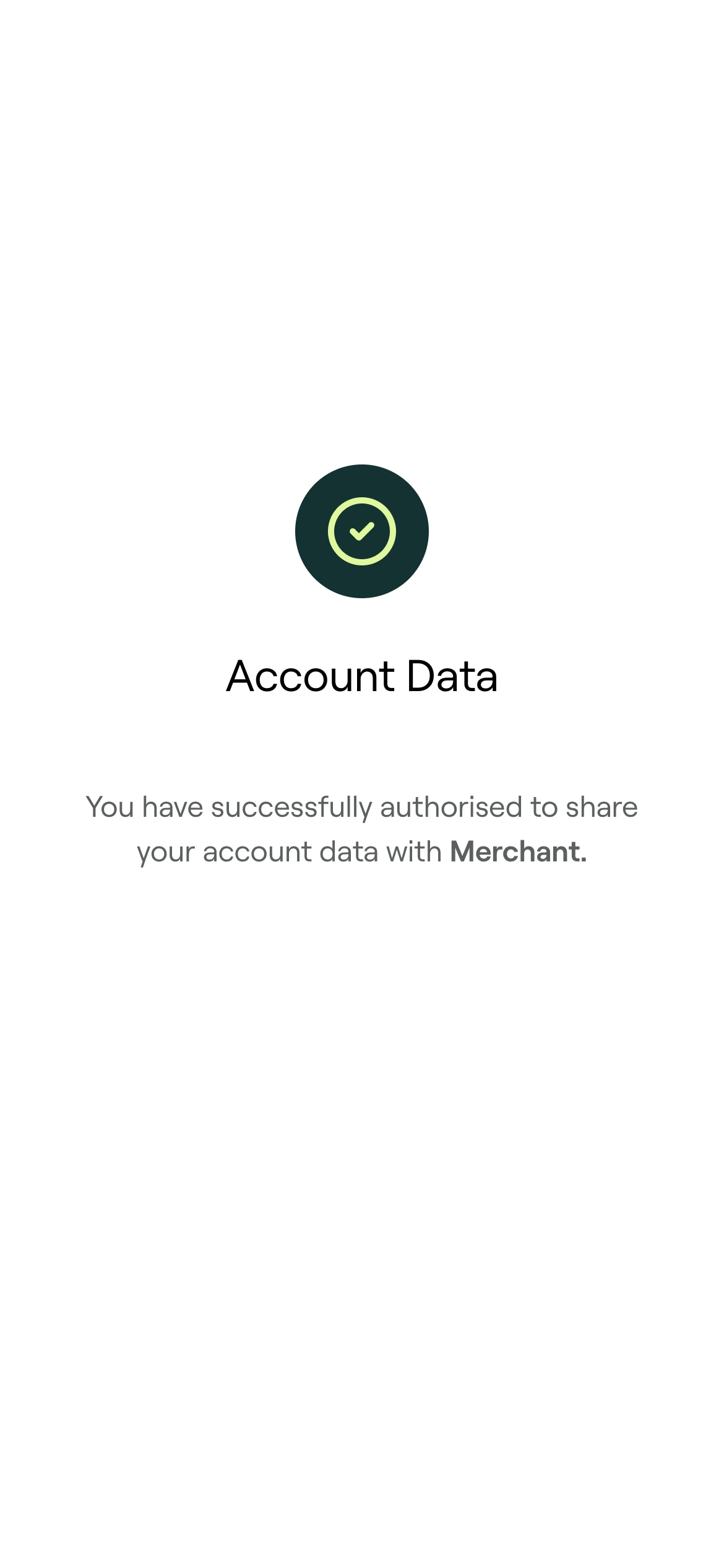 Payment flow step 3: Customer authorises the payment